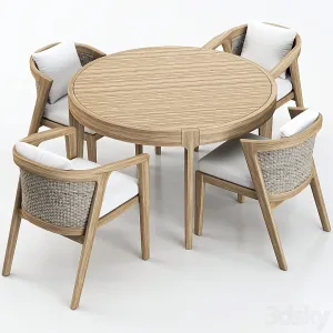 Malta teak dining
