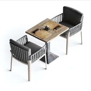 Miami chair welded table table ting