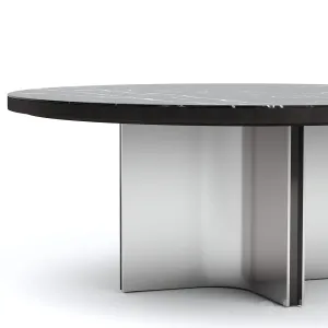Minotti belt chair marvin table