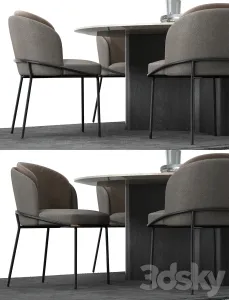 Minotti fil noir