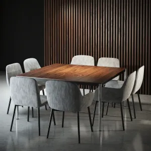 Minotti flavin chair jorn table