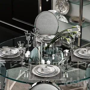 Miramont round dining table