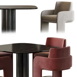 Odisseia chair goya arflex table
