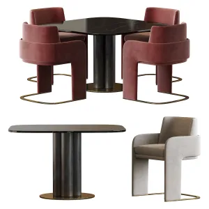Odisseia chair goya arflex table