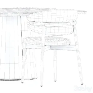 Oleandro chair by calligaris pov table by ton