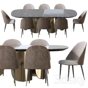 Oscar opera contemporary table chair diva sb