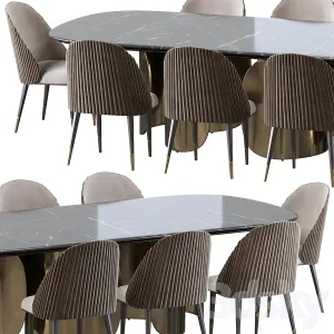 Oscar opera contemporary table chair diva sb