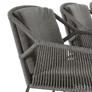Outdoor garden wicker woven