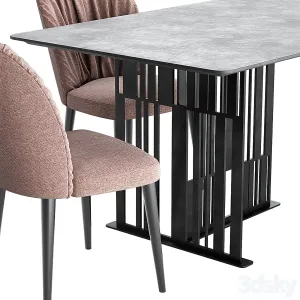 Ovi chair solo table
