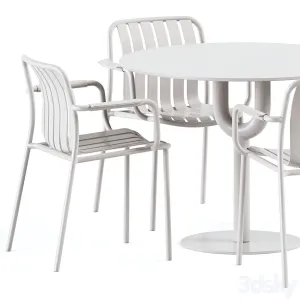 Piper pedestal table by design 