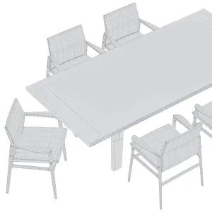Poliform home hotel rectangular tables