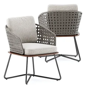 Rivera little armchair by minotti