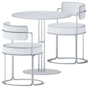 Round dining table paradiso by isimar
