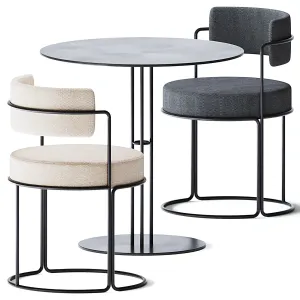Round dining table paradiso by isimar
