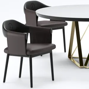 Table chair trussardi casa larzia chair