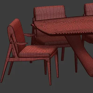 Table chairs by archmebel