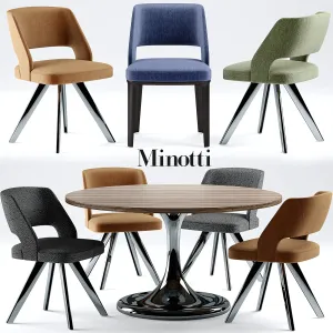 Table chairs minotti neto table owens chair