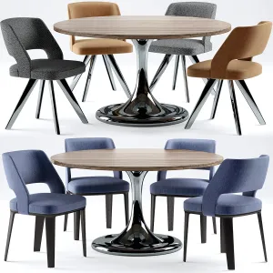 Table chairs minotti neto table owens chair