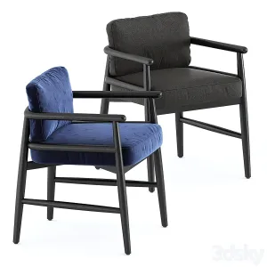 Teresina chair by meridiani wedge table by minotti