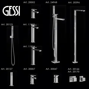 Mixers gessi retangolo