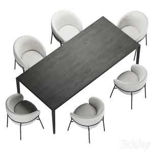 Tria table rimo chair