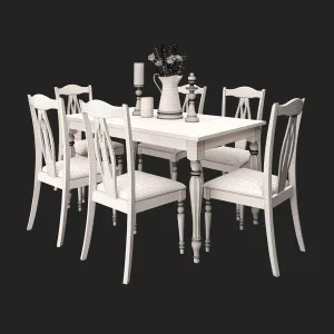 Upsala table chairs