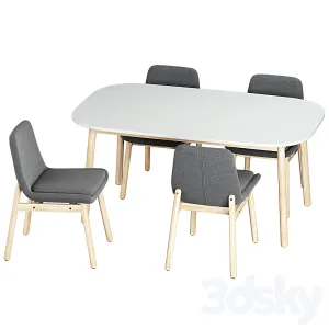 Vedbo wedbu ikea table chair