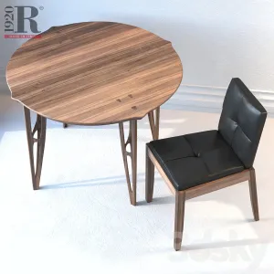 Vegan table bever sedia chair riva