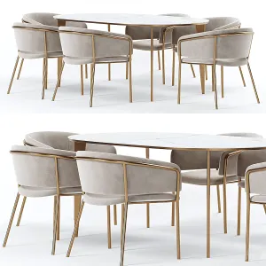 Vilhena ii chair arden dining table