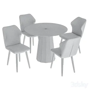 Villa dining chair tarf table