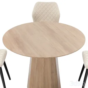Villa dining chair tarf table