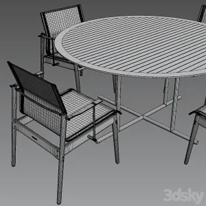 Whirl table sway chair