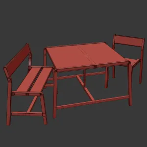 Ypperlig children bench