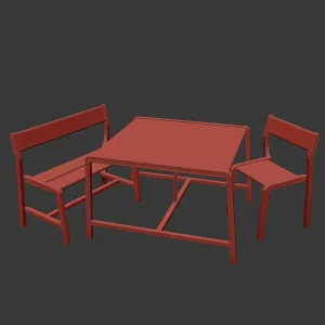 Ypperlig children bench