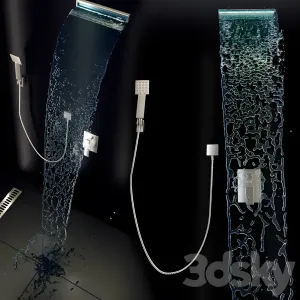 Shower waterfall potato p3330