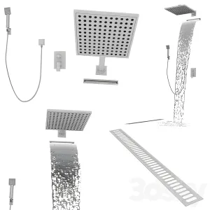 Shower waterfall potato p3330