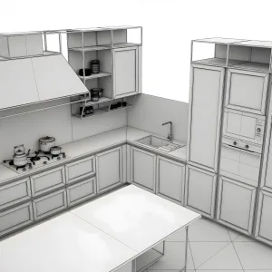 Frame snaidero kitchen furniture b