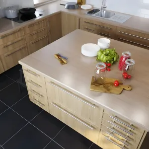 Ikea kitchen ekestad oak