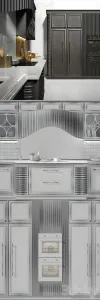 Kitchen dama from the italian factory prestige