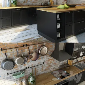 Kitchen ikea laksarbi