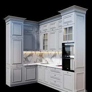 Kitchen in the style of modern classics