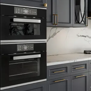 Kitchen neoclassic dark gray
