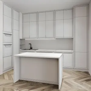Kitchen neoclassical