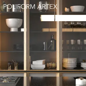 Kitchen poliform varenna artex ggx pbr