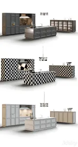 Kitchen snaidero frame