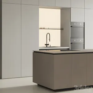 Modern kitchen with island