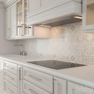 Neoclassic kitchen cream