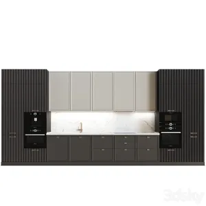 Neoclassical kitchen