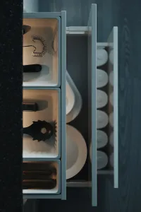 Patreon kitchen open cabinets with johannes lindqvist