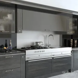Scaini baccarat kitchen black